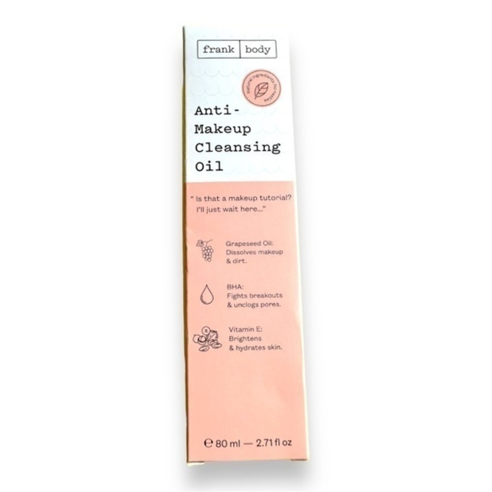 Frank Body Anti Makeup Cleansing Oil 80mL